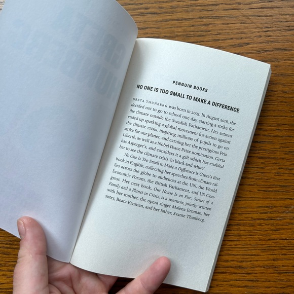 Brand New Greta Thunberg book - Picture 3 of 5